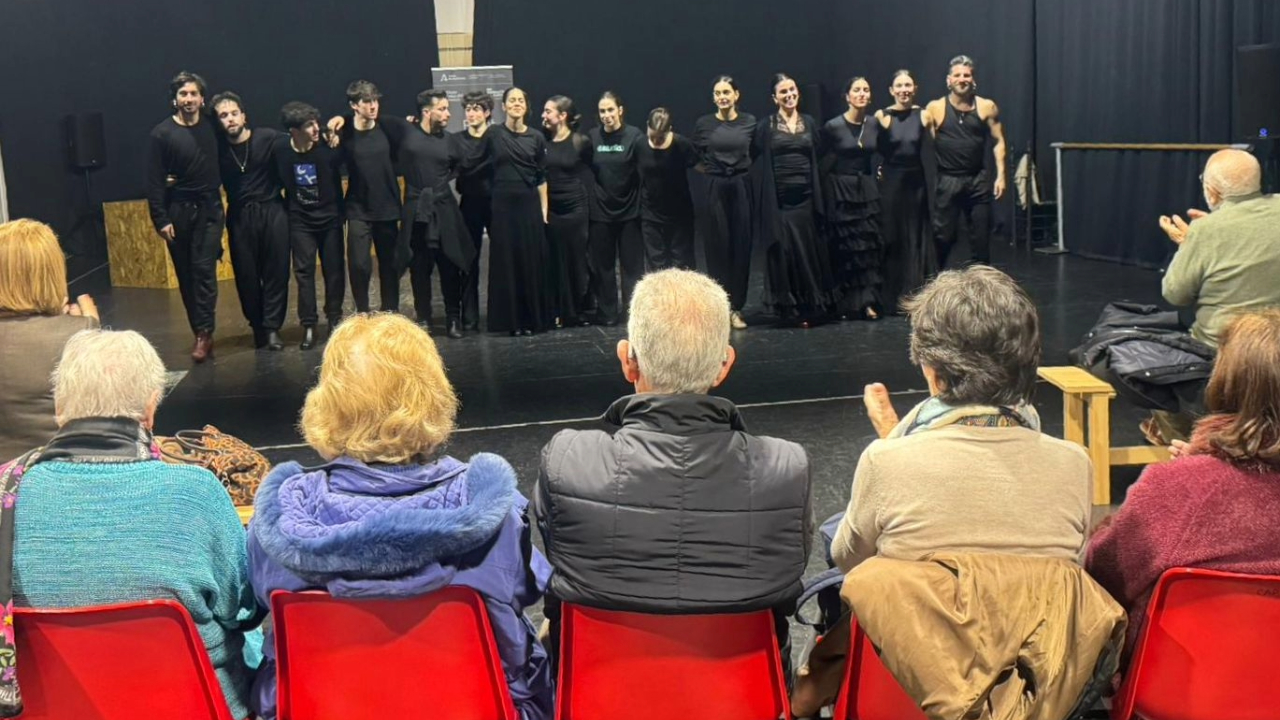 Ensayo Ballet Flamenco de Andalucía